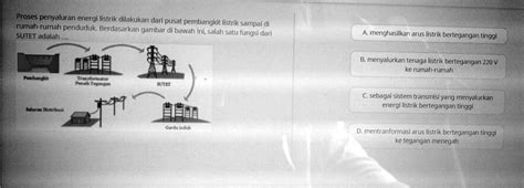 Solved Ipa Pembangkit Listrik Proses Penyaluran Energi Listrik Dilakukan Dari Pusat Pembangkit