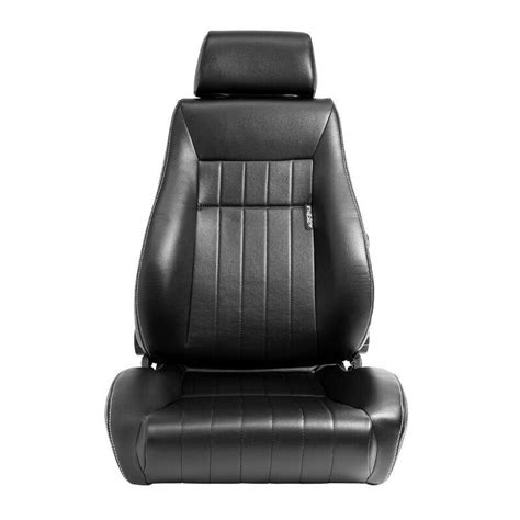 X2 Autostyle Black Classic Car Retro Kit Sports Car Bucket Seats Silve Lj Automotive