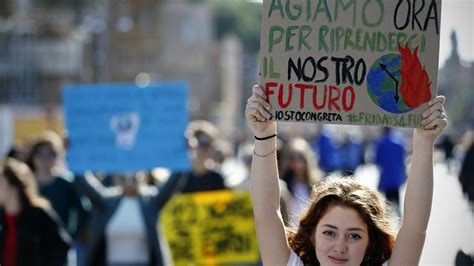 Cambiamento Climatico Perch Abbiamo Bisogno Delle Manifestazioni