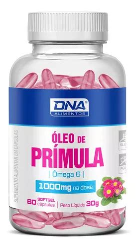 Aceite de onagra 60 cápsulas 500 mg Dna MercadoLibre