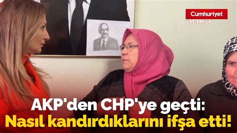 Akp Den Chp Ye Ge Ti Yurtta Nas L Kand Rd Klar N If A Etti Youtube