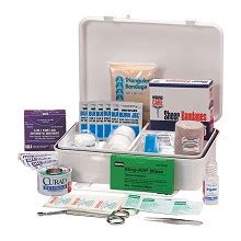 School Nurse Supply First Aid Kit - Basic