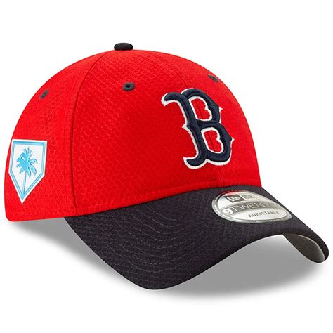 New Era Boston Red Sox Red/Navy 2019 Spring Training 9TWENTY Adjustable Hat