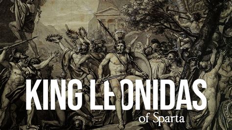 A Moment In History King Leonidas Of Sparta Youtube