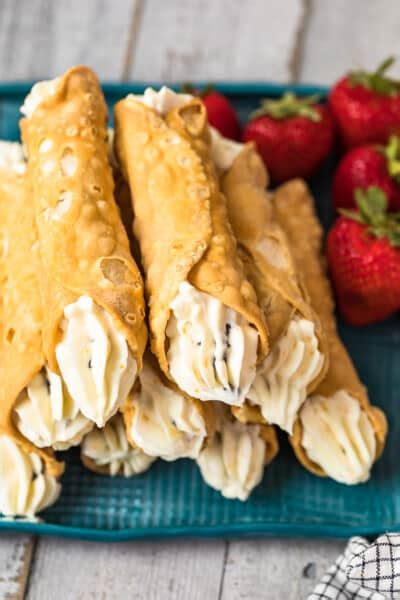 Easy Cannoli Recipe The Cookie Rookie