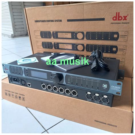 Jual Speaker Management Dbx Cx Input Out Dbx Cx Input