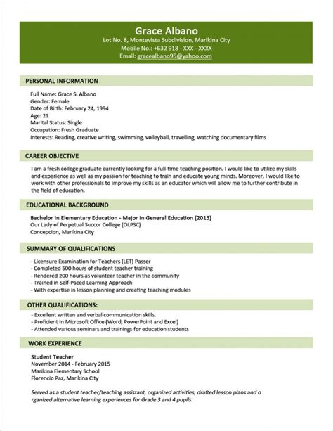 11 Agriculture Brisker Resume Format Sample Resume Format Resume