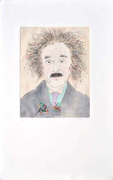 Lilya Vorobey - Portrait of Albert Einstein with Multi-Colored Wires For Sale at 1stDibs ...