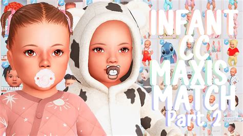 Infant Cc Haul Links Maxis Match The Sims Custom Content