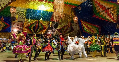 Uma Celebra O Da Festa Junina Tradicional Cultura Brasileira Em