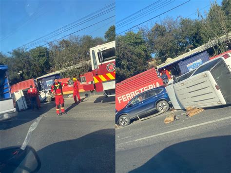 Choque M Ltiple Deja Personas Lesionadas En Santiago Posta Nuevo Le N