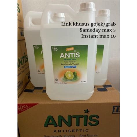 Jual Antis Cair Gel Liter Antis Liter Antis Jeruk Nipis L