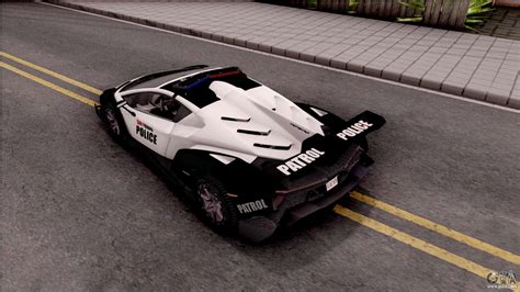 Lamborghini Veneno Police San Fierro Para Gta San Andreas