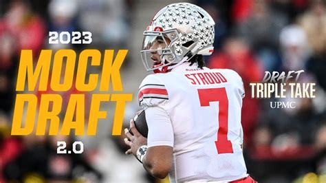 Draft Triple Take 2023 Mock Draft 2 0 Pittsburgh Steelers YouTube