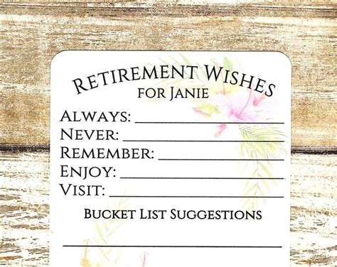 Retirement Wishes Advice For Retirement Bucket List Suggestions