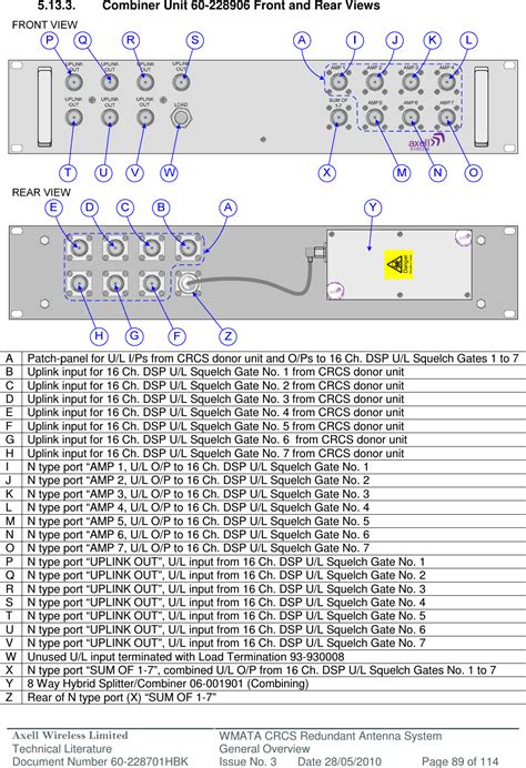 PBE Europe As Axell Wireless 60 2287SERIES 60 228701 Bi Directional