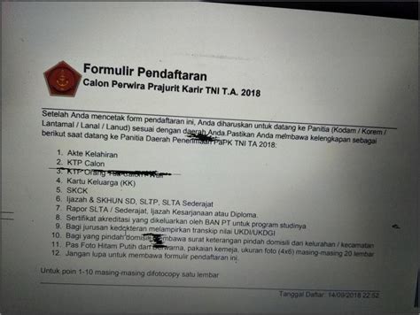 Surat Permohonan Menjadi Prajurit Tni Guru Paud Hot Sex Picture