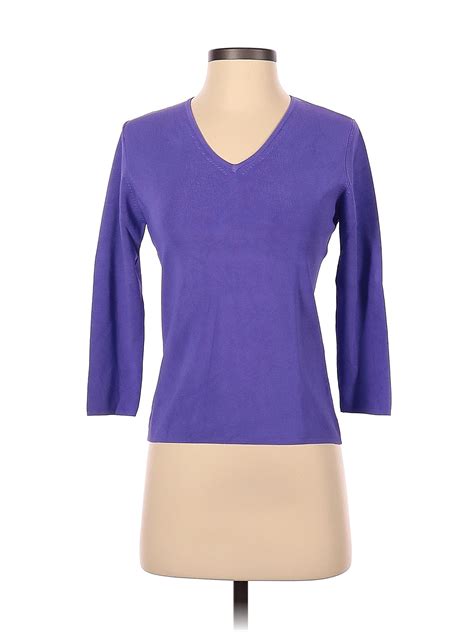 Avalin Purple 3 4 Sleeve T Shirt Size S 56 Off Thredup