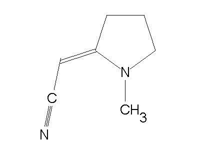 (2Z)-(1-methyl-2-pyrrolidinylidene)ethanenitrile - C7H10N2, density, melting point, boiling ...