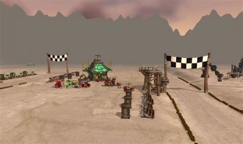 Mirage Raceway World Of Warcraft Screenshots