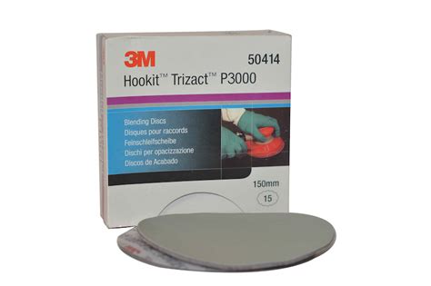 Pn50414 3m Trizact Fine Finishing Disc P3000 150mmxnh Auto9ma