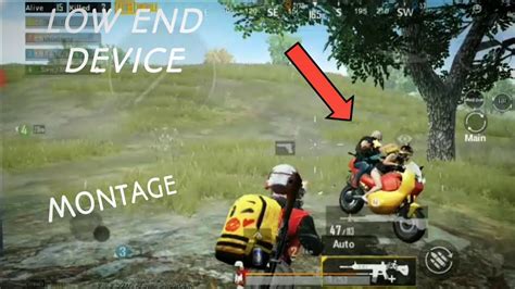 POWER OF LOW END DEVICE PUBG MOBILE LOW END DEVICE MONTAGE YouTube