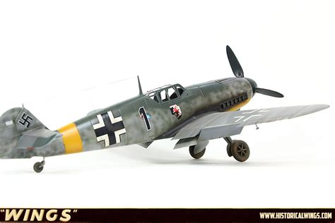 1 48 Eduard Bf109 G 1 Flown By Lt Heinz Knoke Historical Wings