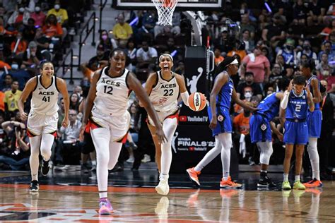 Las Vegas Aces Win First Wnba Title Chelsea Gray Named Mvp