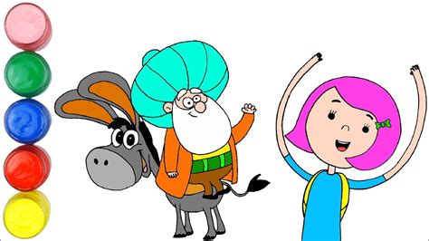 TRT Çocuk Nasreddin Hoca ile İbi Çizim ve Boyama Oyunu Çocuklar için