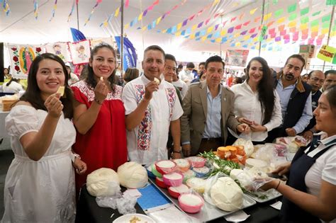 Inaugura Edmundo Tlatehui la edición 22 de la Feria del Queso 2023 de