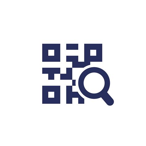 qr code search icon  white  vector art  vecteezy