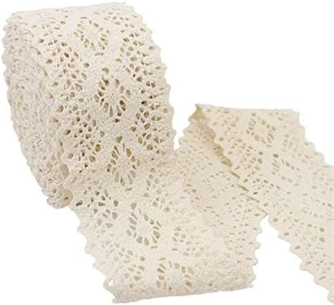 Amazon Beige Lace Ribbon Yards Cotton Sewing Lace Trim Crochet