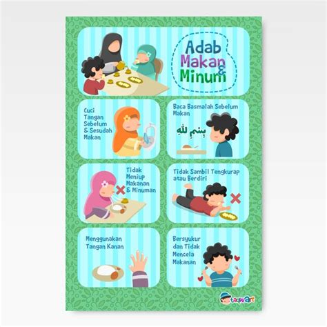 Hadits Adab Makan Untuk Anak Tk Sinau