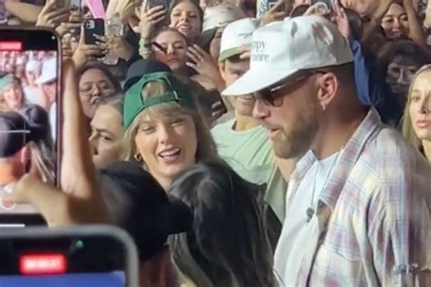 Taylor Swift And Travis Kelce Share Kiss At 2024 Coachella Festival