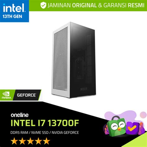 Promo Mini PC ITX H1 V2 Rakitan Intel Core I7 13700F DDR5 SSD