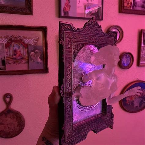 Ghost In The Mirror Wall Plaque Glow In The Dark Etsy Canada