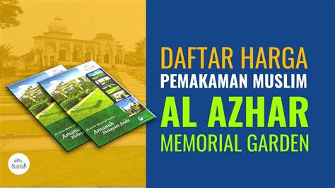 Harga Al Azhar Memorial Garden Juni 2020 Youtube