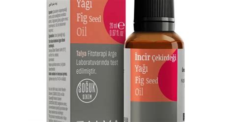 Talya Bitkisel Fig Seed Oil 20 Ml Turkorganics