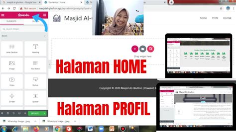 Cara Membuat Halaman Pada Website Halaman Home Part1 Youtube