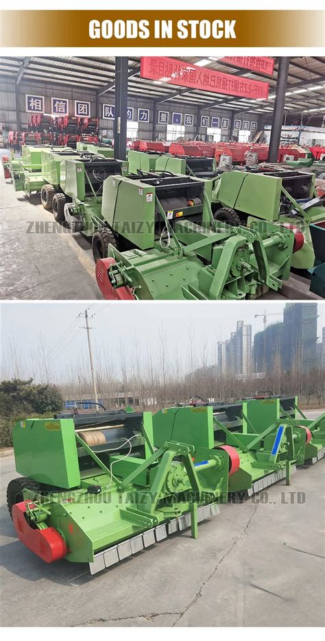 Small Corn Silage Round Hay Rice Husk Baler Of Agricultural Hay Pick Up