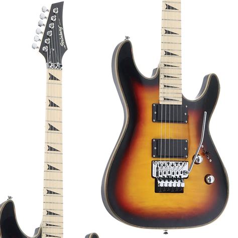 Guitarra Strinberg SGS250 Super Strato Sunburst Sb Brilhante Basswood