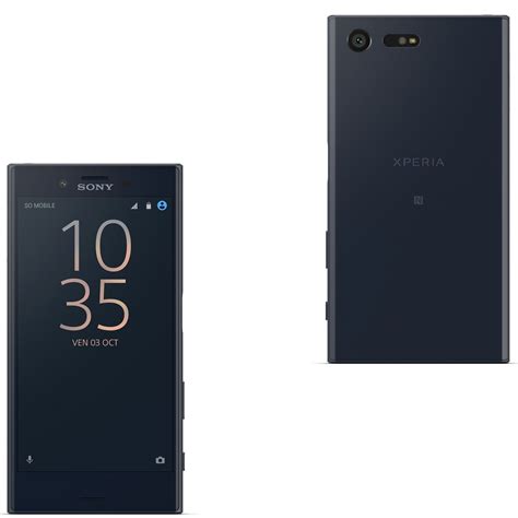 Sony Smartphone Xperia X Compact Noir Pas Cher Auchan Fr