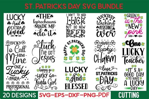 St Patricks Day Svg Bundle Bundle · Creative Fabrica