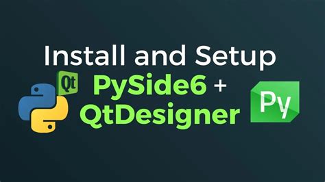 Python Pyside6 How To Install And Use Qt Designer