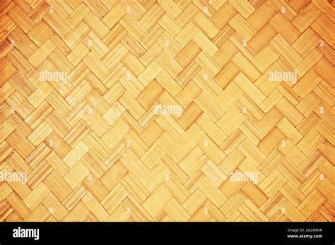 Woven Wood Texture Background Stock Photo Alamy