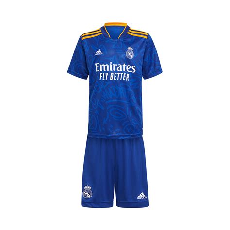 Conjunto Adidas Real Madrid Cf Segunda Equipaci N Ni O