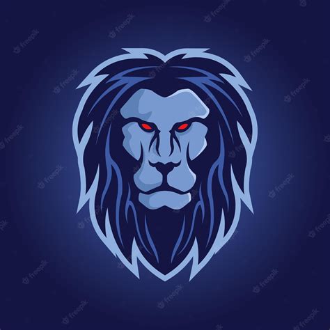 Premium Vector Lion Head Mascot Logo Vector