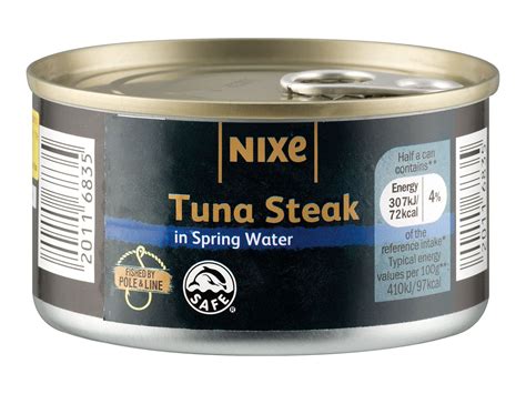 Nixe Tuna Steak In Spring Water Lidl