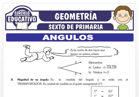 Los Ngulos Y Su Clasificaci N Para Cuarto Grado De Primaria Web Del