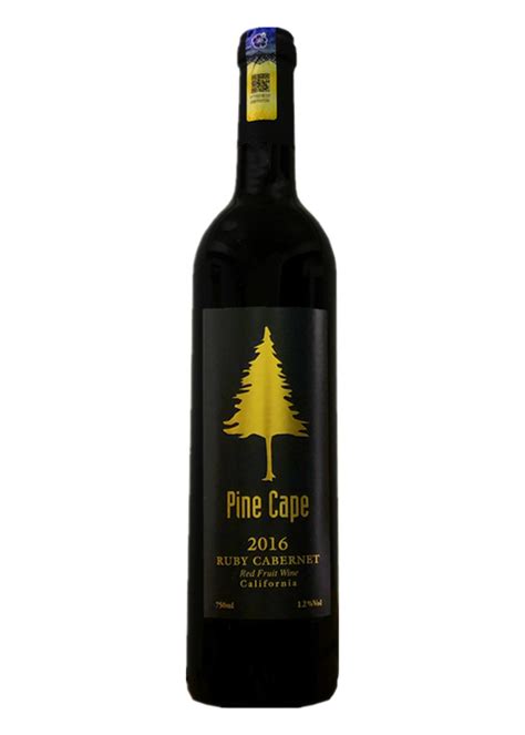 Pine Cape Ruby Cabernet Red Wine 750ml – HPM